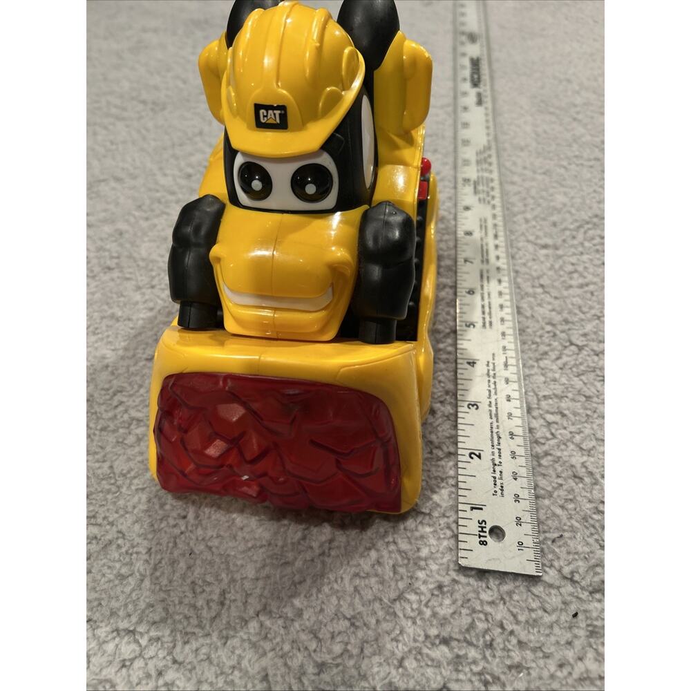 Lights and Sounds Caterpillar CAT Roll & Go Bulldozer Vehicle- Moves Talks Lites